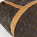 LOUIS VUITTON Monogram Bucket GM Shoulder Bag M42236 LV Auth 170148-15