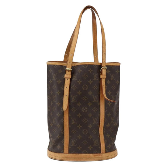LOUIS VUITTON Monogram Bucket GM Shoulder Bag M42236 LV Auth 170148