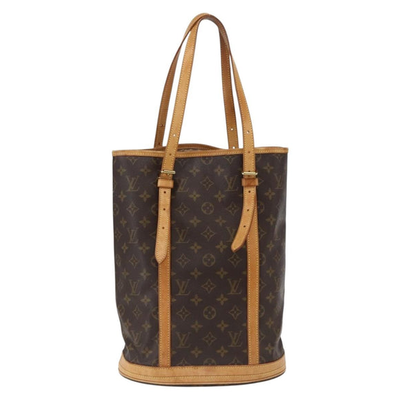 LOUIS VUITTON Monogram Bucket GM Shoulder Bag M42236 LV Auth 170148
