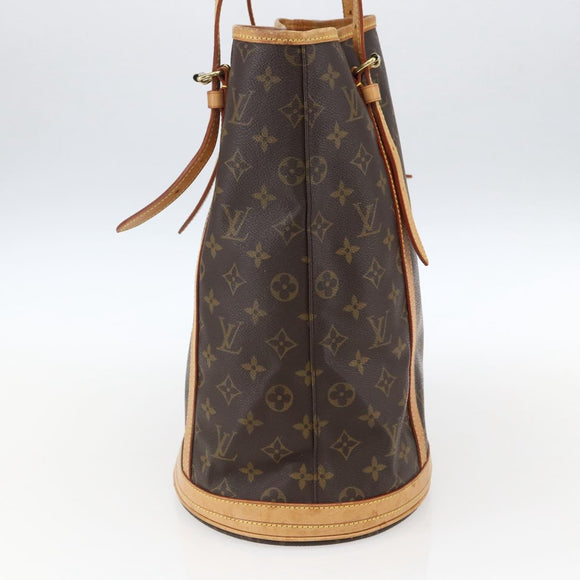 LOUIS VUITTON Monogram Bucket GM Shoulder Bag M42236 LV Auth 170148