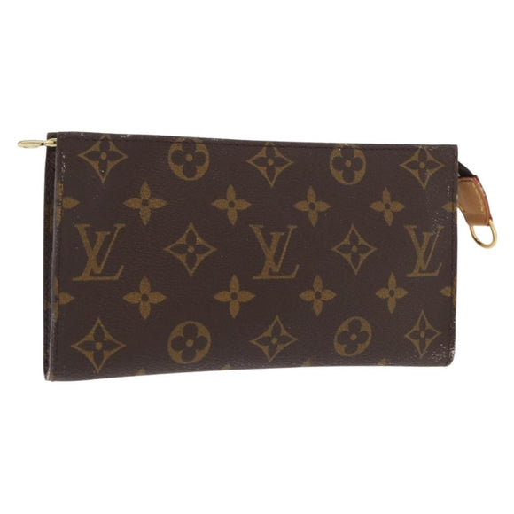 LOUIS VUITTON Monogram Bucket GM Accessory Pouch LV Auth 170149