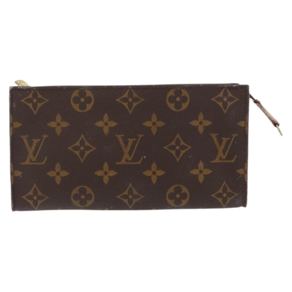LOUIS VUITTON Monogram Bucket GM Accessory Pouch LV Auth 170151