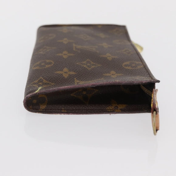 LOUIS VUITTON Monogram Bucket GM Accessory Pouch LV Auth 170151