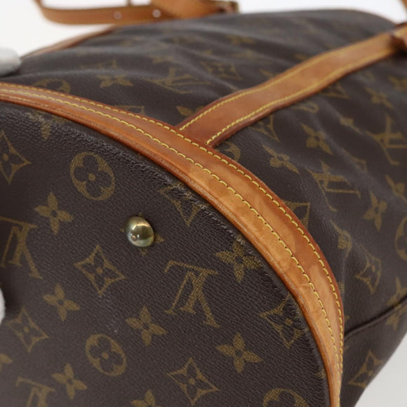 LOUIS VUITTON Monogram Bucket GM Shoulder Bag M42236 LV Auth 170152