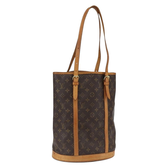 LOUIS VUITTON Monogram Bucket GM Shoulder Bag M42236 LV Auth 170152