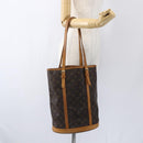 LOUIS VUITTON Monogram Bucket GM Shoulder Bag M42236 LV Auth 170152-22