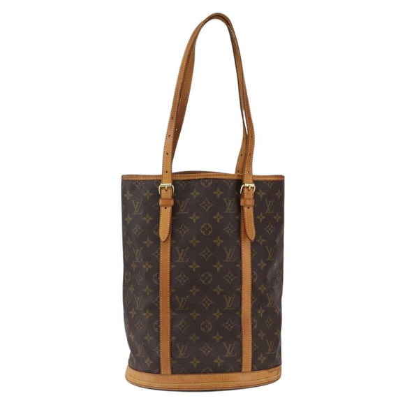 LOUIS VUITTON Monogram Bucket GM Shoulder Bag M42236 LV Auth 170152