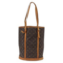 LOUIS VUITTON Monogram Bucket GM Shoulder Bag M42236 LV Auth 170152-2