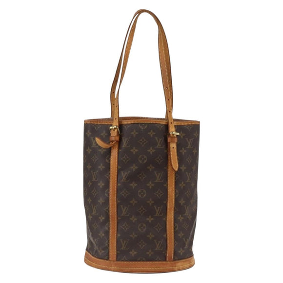 LOUIS VUITTON Monogram Bucket GM Shoulder Bag M42236 LV Auth 170152