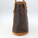 LOUIS VUITTON Monogram Bucket GM Shoulder Bag M42236 LV Auth 170152-4