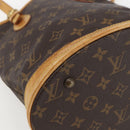 LOUIS VUITTON Monogram Bucket PM Shoulder Bag M42238 LV Auth 170155-14