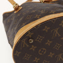 LOUIS VUITTON Monogram Bucket PM Shoulder Bag M42238 LV Auth 170155-16