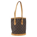 LOUIS VUITTON Monogram Bucket PM Shoulder Bag M42238 LV Auth 170155-13