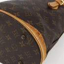 LOUIS VUITTON Monogram Bucket PM Shoulder Bag M42238 LV Auth 170156-9