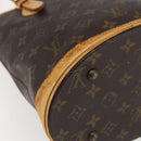 LOUIS VUITTON Monogram Bucket PM Shoulder Bag M42238 LV Auth 170156-16