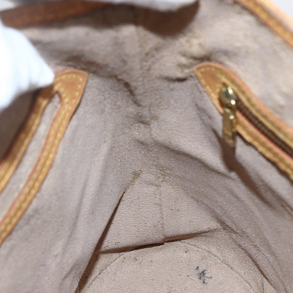 LOUIS VUITTON Monogram Bucket PM Shoulder Bag M42238 LV Auth 170156