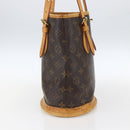 LOUIS VUITTON Monogram Bucket PM Shoulder Bag M42238 LV Auth 170156-4
