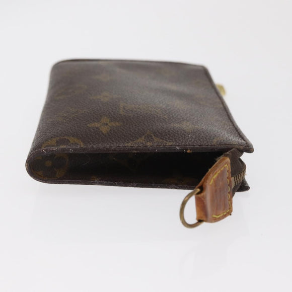 LOUIS VUITTON Monogram Bucket PM Accessory Pouch LV Auth 170157
