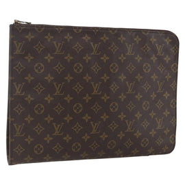 LOUIS VUITTON Monogram Posh Documents Briefcase M53457 LV Auth 170158