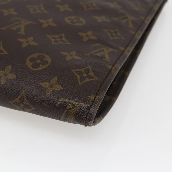 LOUIS VUITTON Monogram Posh Documents Briefcase M53457 LV Auth 170158