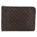 LOUIS VUITTON Monogram Posh Documents Briefcase M53457 LV Auth 170158-13