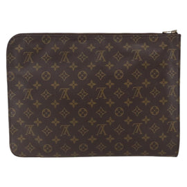LOUIS VUITTON Monogram Posh Documents Briefcase M53457 LV Auth 170158 - 0