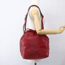 LOUIS VUITTON Epi Noe Shoulder Bag Red M44007 LV Auth 170172-21