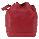 LOUIS VUITTON Epi Noe Shoulder Bag Red M44007 LV Auth 170172-2