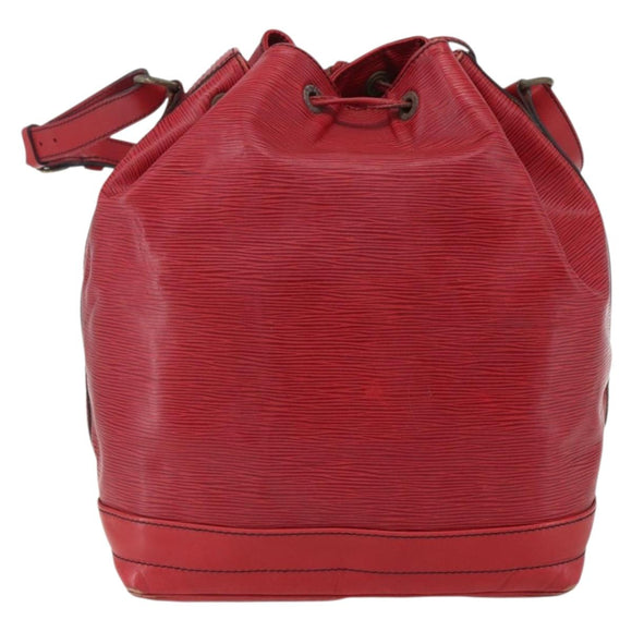 LOUIS VUITTON Epi Noe Shoulder Bag Red M44007 LV Auth 170172