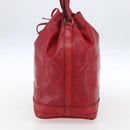 LOUIS VUITTON Epi Noe Shoulder Bag Red M44007 LV Auth 170172-4