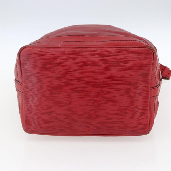 LOUIS VUITTON Epi Noe Shoulder Bag Red M44007 LV Auth 170172