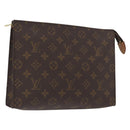 LOUIS VUITTON Monogram Poche Toilette 26 Pouch M47542 LV Auth 170185-1
