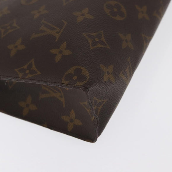 LOUIS VUITTON Monogram Poche Toilette 26 Pouch M47542 LV Auth 170185