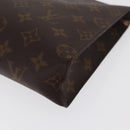 LOUIS VUITTON Monogram Poche Toilette 26 Pouch M47542 LV Auth 170185-14