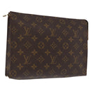 LOUIS VUITTON Monogram Poche Toilette 26 Pouch M47542 LV Auth 170187-1