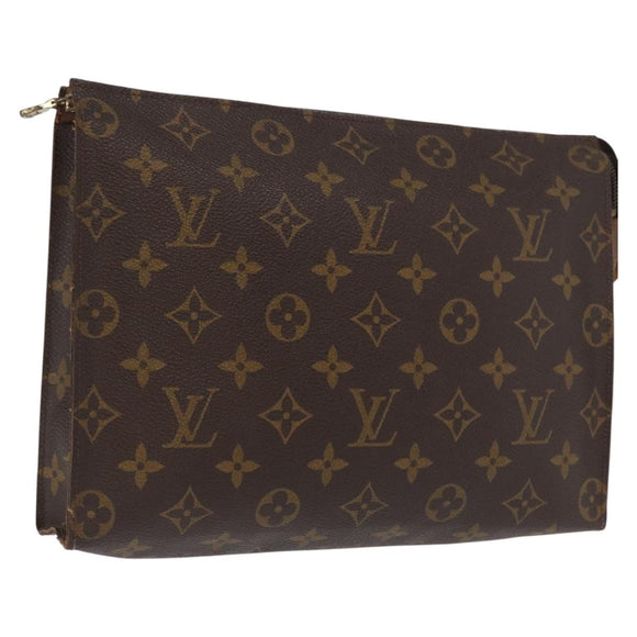 LOUIS VUITTON Monogram Poche Toilette 26 Pouch M47542 LV Auth 170187