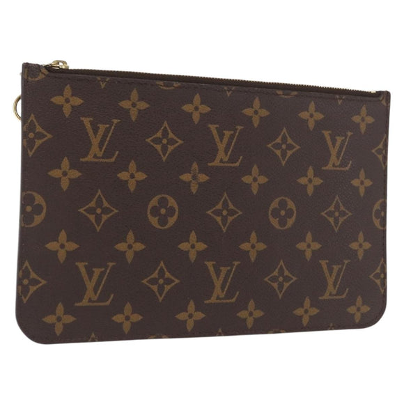 LOUIS VUITTON Monogram Neverfull MM Pouch Accessory Pouch LV Auth 170188