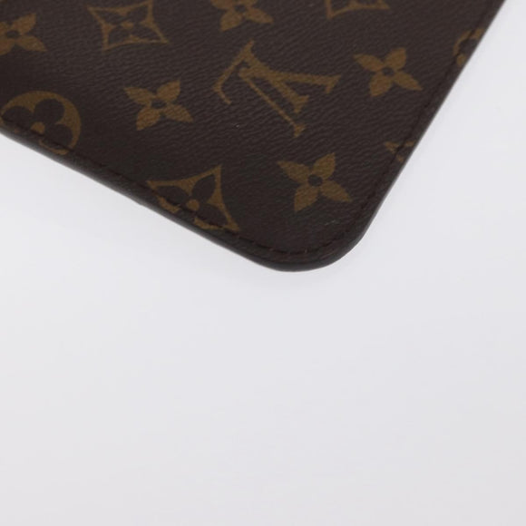 LOUIS VUITTON Monogram Neverfull MM Pouch Accessory Pouch LV Auth 170188