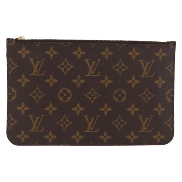 LOUIS VUITTON Monogram Neverfull MM Pouch Accessory Pouch LV Auth 170188