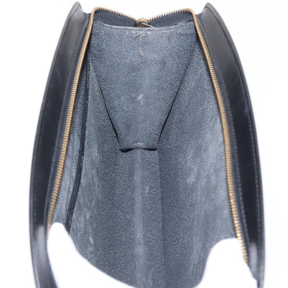 LOUIS VUITTON Epi Trousse Crete Pouch Black M48402 LV Auth 170190