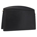 LOUIS VUITTON Epi Trousse Crete Pouch Black M48402 LV Auth 170190-1