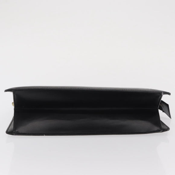 LOUIS VUITTON Epi Trousse Crete Pouch Black M48402 LV Auth 170190