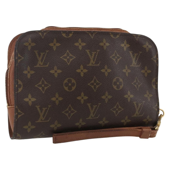 LOUIS VUITTON Monogram Orsay Clutch Bag M51790 LV Auth 170195