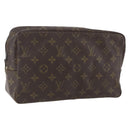 LOUIS VUITTON Monogram Trousse Toilette 28 Clutch Bag M47522 LV Auth 170197-1