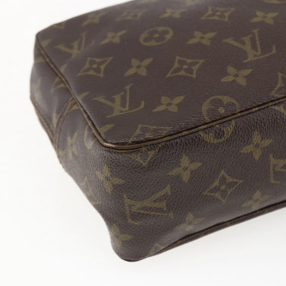LOUIS VUITTON Monogram Trousse Toilette 28 Clutch Bag M47522 LV Auth 170197