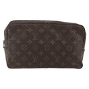 LOUIS VUITTON Monogram Trousse Toilette 28 Clutch Bag M47522 LV Auth 170197-13