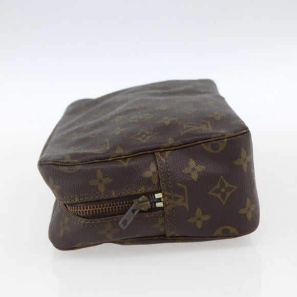 LOUIS VUITTON Monogram Trousse Toilette 28 Clutch Bag M47522 LV Auth 170197