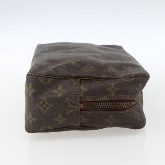 LOUIS VUITTON Monogram Trousse Toilette 28 Clutch Bag M47522 LV Auth 170197