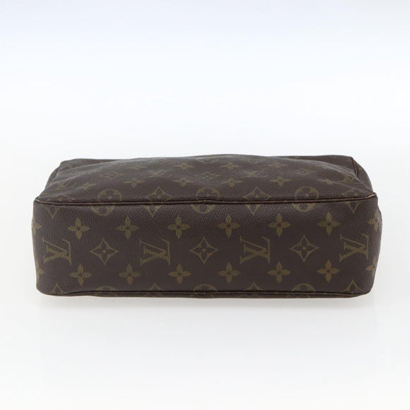 LOUIS VUITTON Monogram Trousse Toilette 28 Clutch Bag M47522 LV Auth 170197
