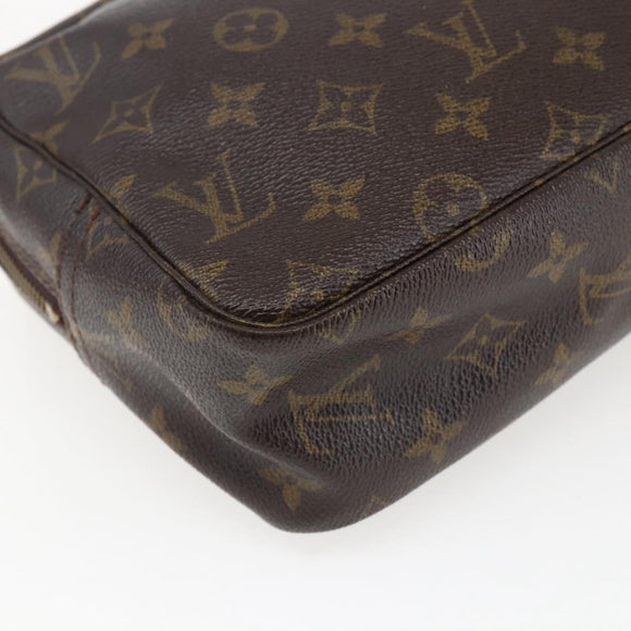 LOUIS VUITTON Monogram Trousse Toilette 28 Clutch Bag M47522 LV Auth 170199